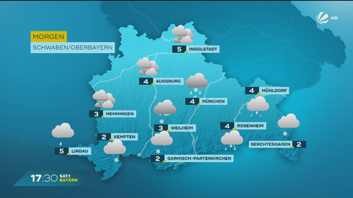 Das Bayern-Wetter vom 30.01.2025: Milde Temperaturen im Freistaat?