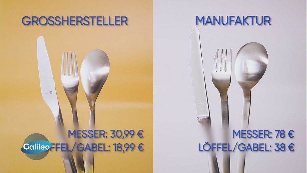 Masse mit Klasse: Besteck aus der Manufaktur vs. Massenware