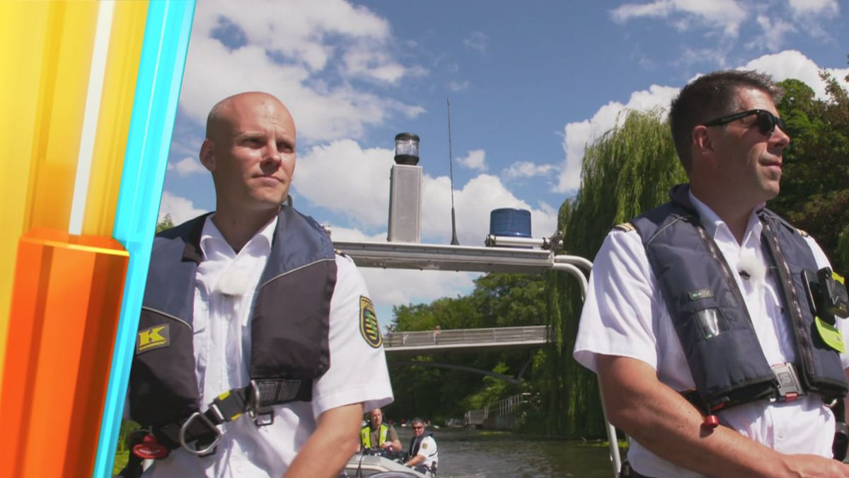 Ein Tag bei der Wasserschutzpolizei Leipzig