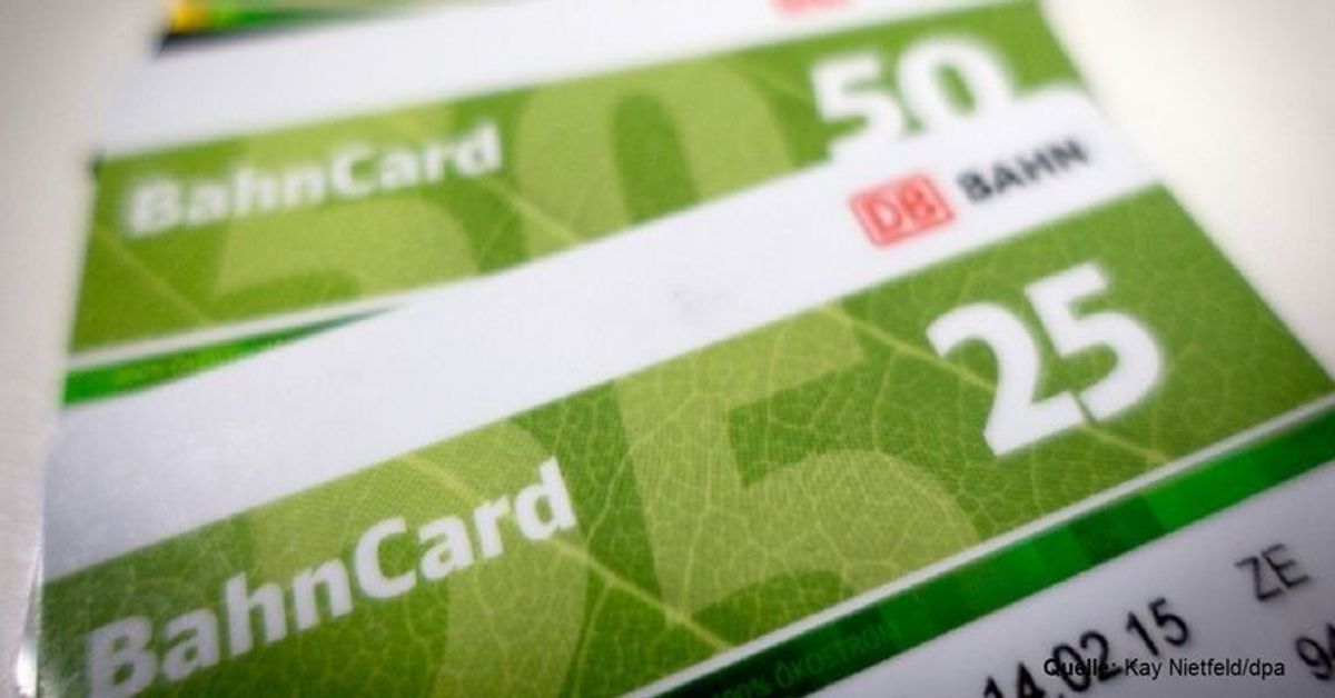 Mehrwertsteuer-Senkung: Auch Bahncards 50 und 25 werden günstiger