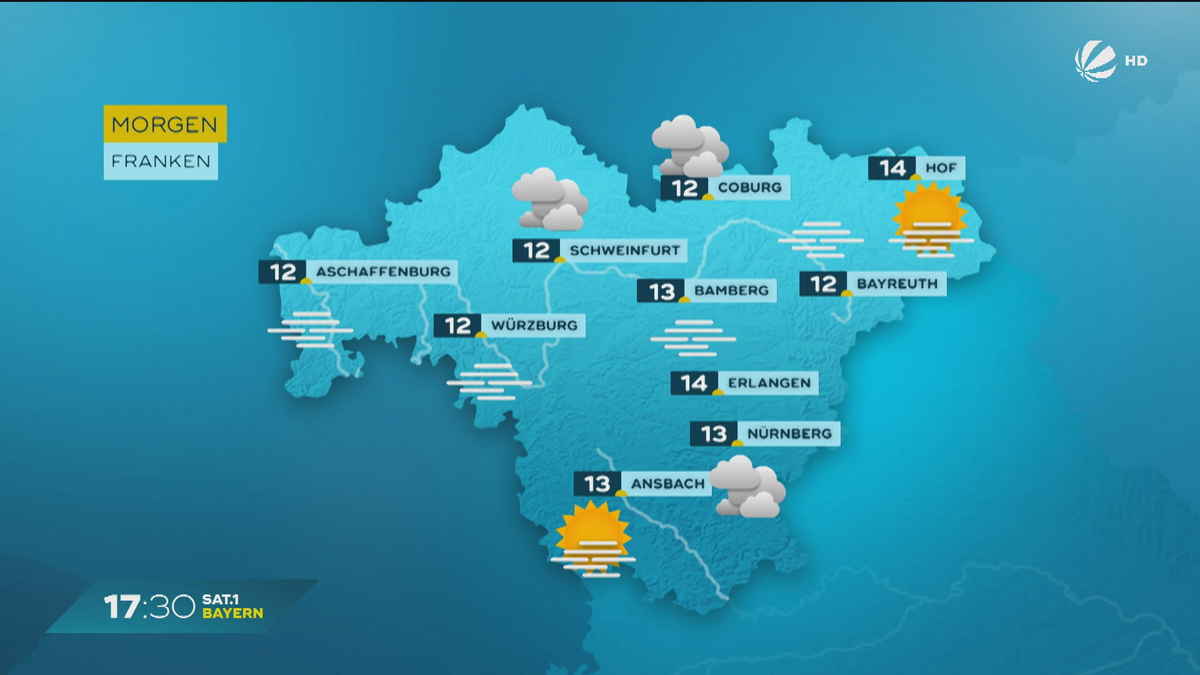 Das Bayern-Wetter vom 31.10.2024: Sonniges November-Wochenende?