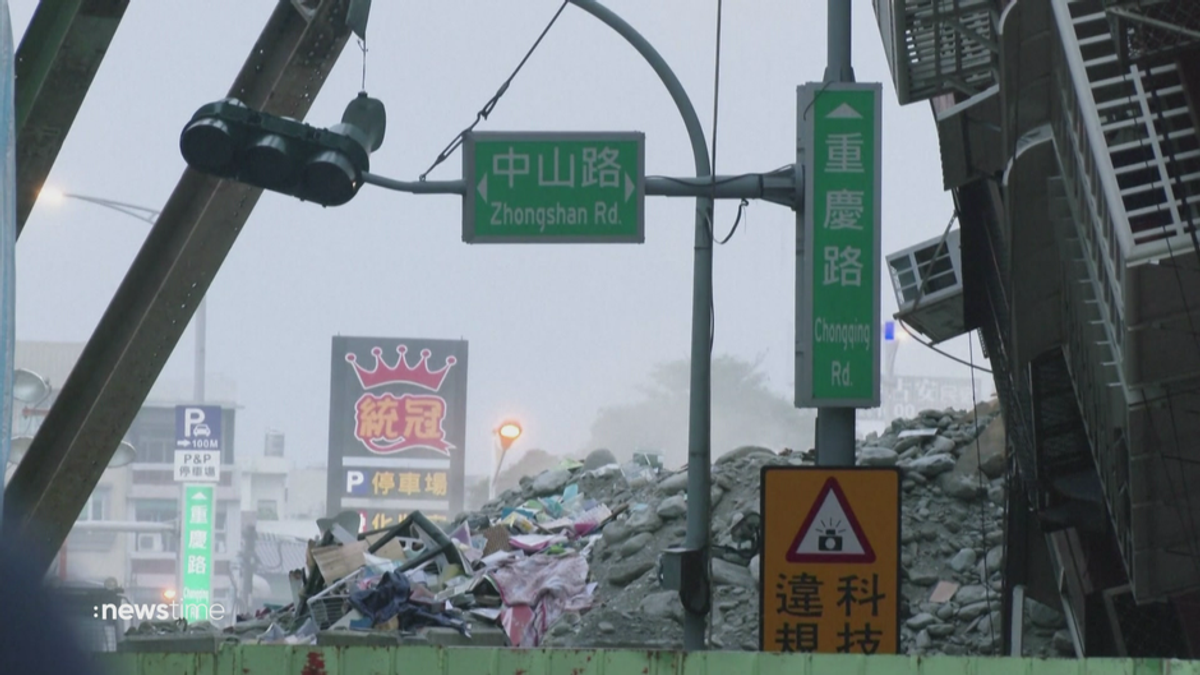 Taiwan: Mehr als ein Dutzend Menschen nach Erdbeben weiter vermisst