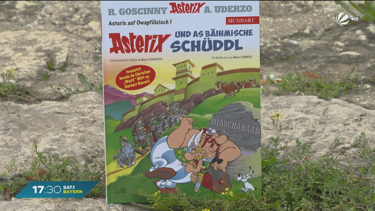 Asterix auf Oberpfälzisch: Comedian Christian Witt übersetzt Kult-Comic neu