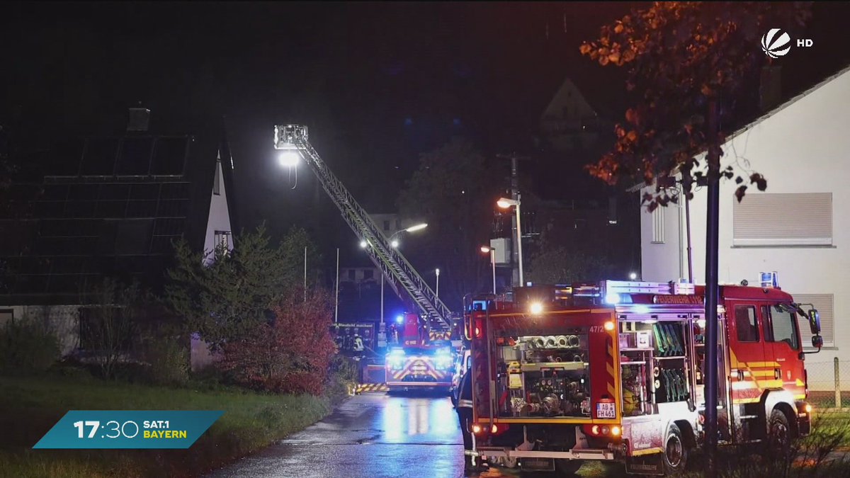 Einsatz in Mömbris: Feuerwehr löscht eigenen Brand im Feuerwehrhaus