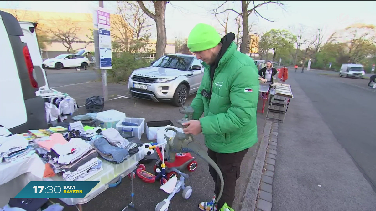 Flohmarkt statt Schreibtisch? Trödel-Influencer Jonas aus Oberfranken
