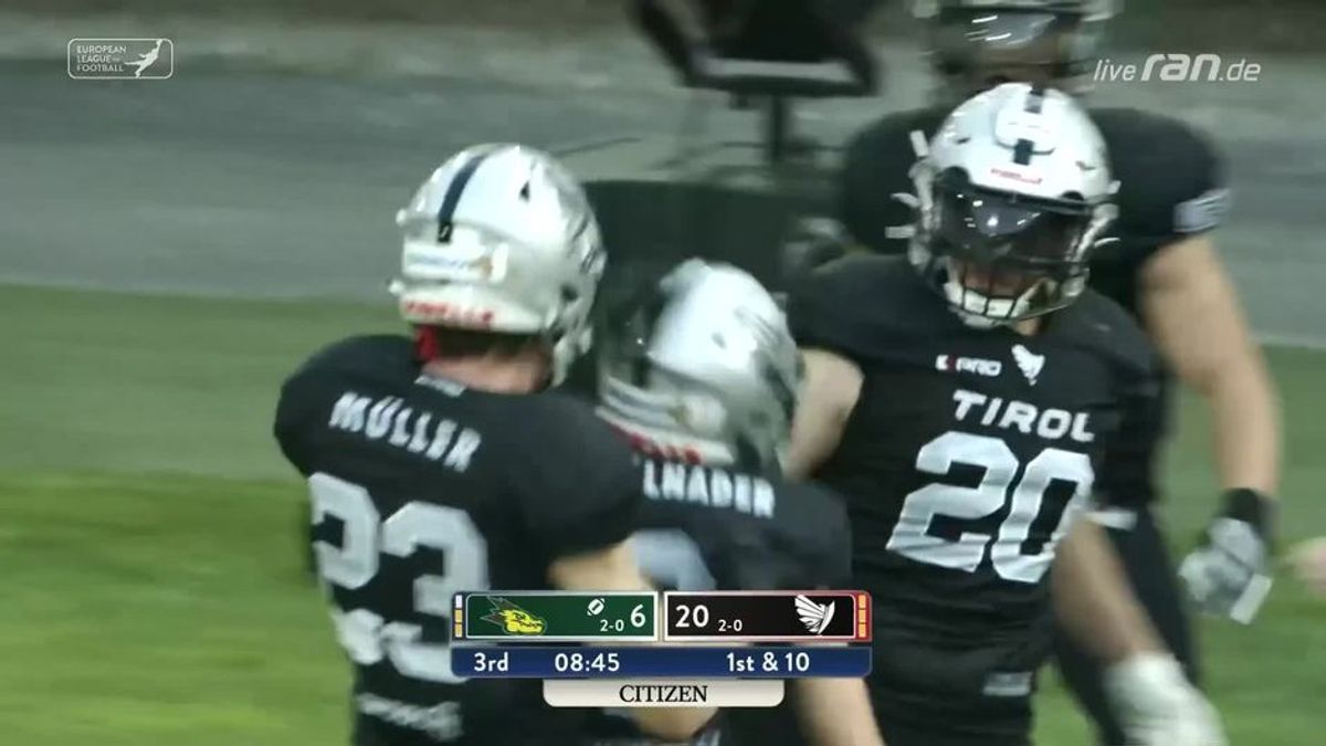 Spielszenen Barcelona Dragons at Raiders Tirol (SAMSTAG)