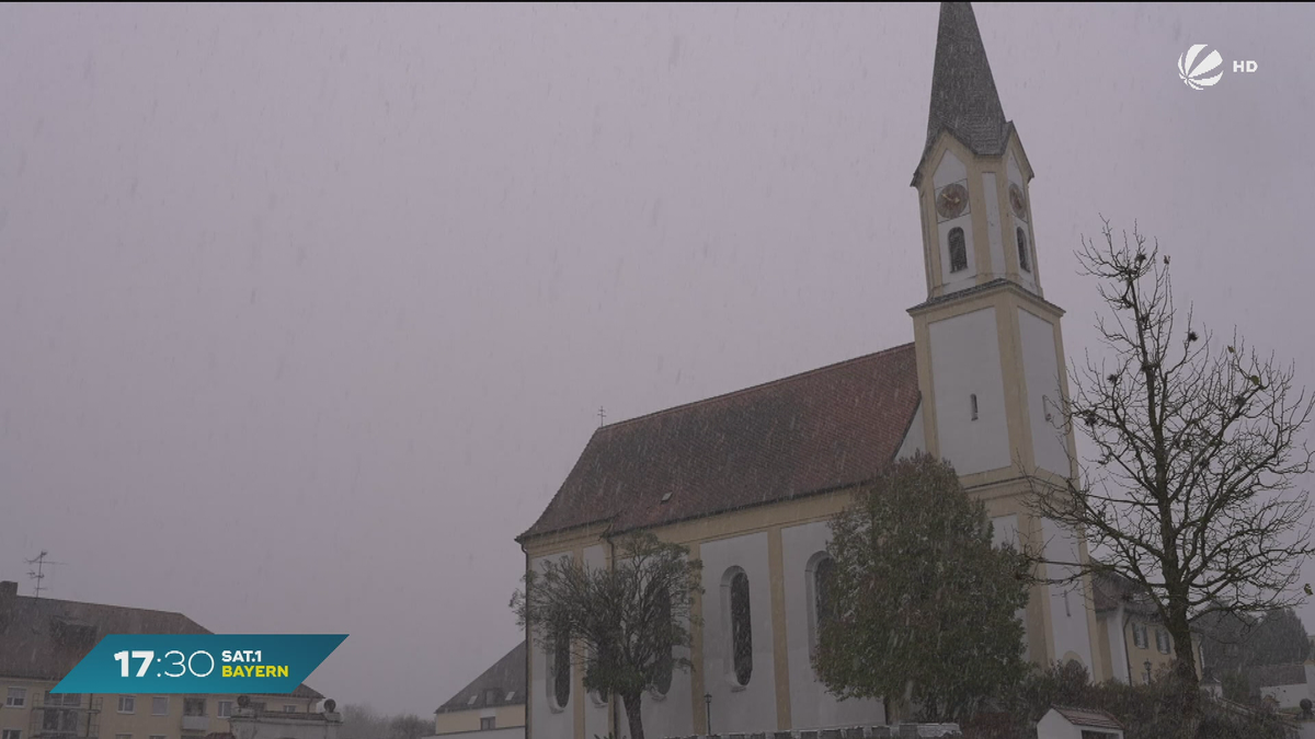 Winter in Bayern: Schnee-Überraschung in Niederbayern