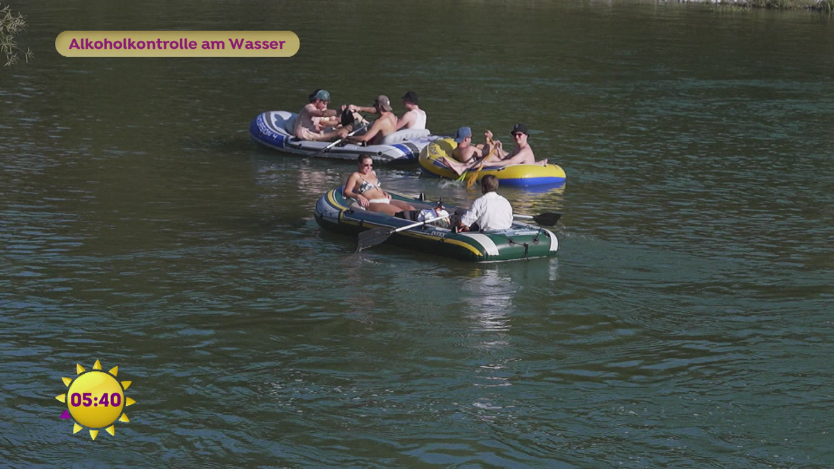 Alkoholkontrolle am Wasser