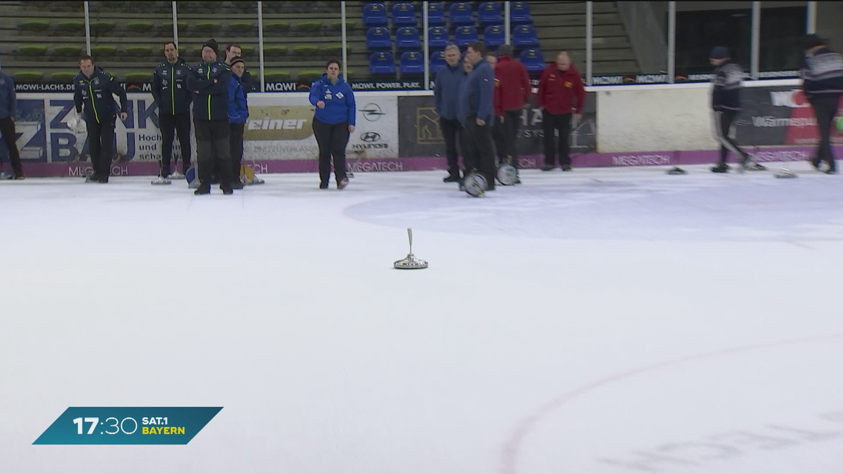 Bayernsport: Eisstockschießen in Niederbayern