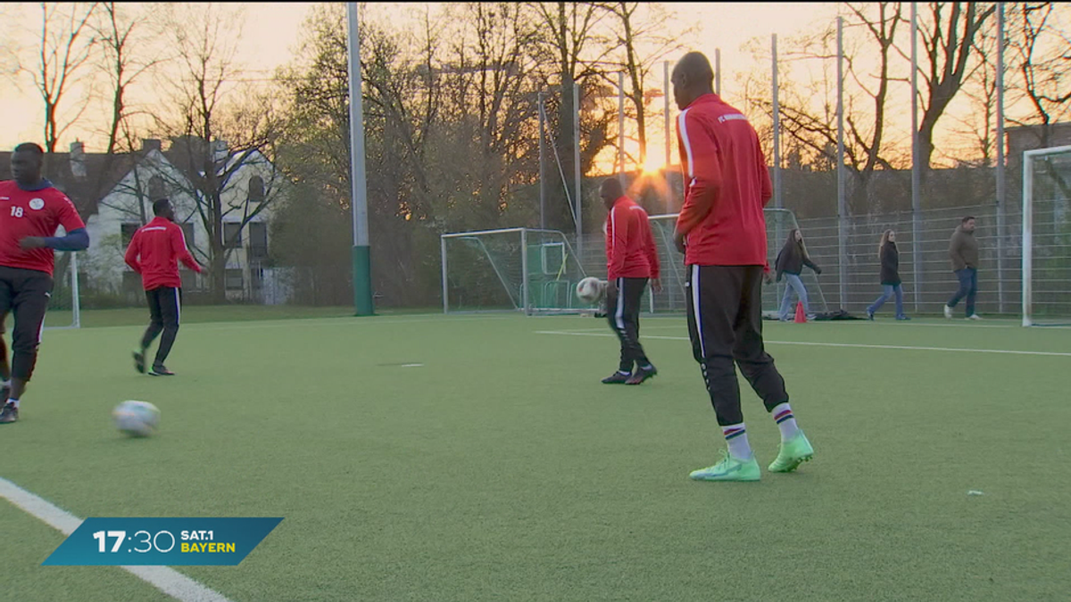 Bayernsport: Fußball beim FC Mainaustraße in München