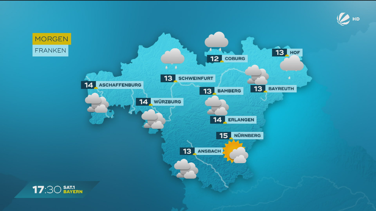 Das Bayern-Wetter vom 29.10.2024: Wird es wieder kälter?