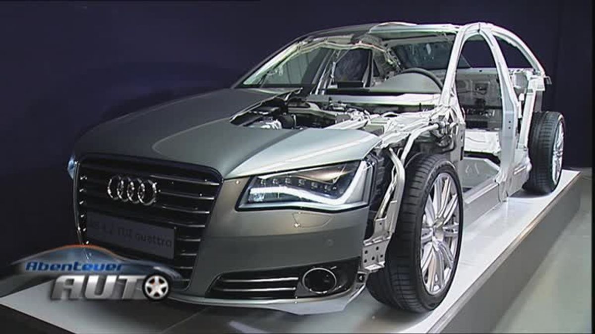 Audi A8 Schnittmodell