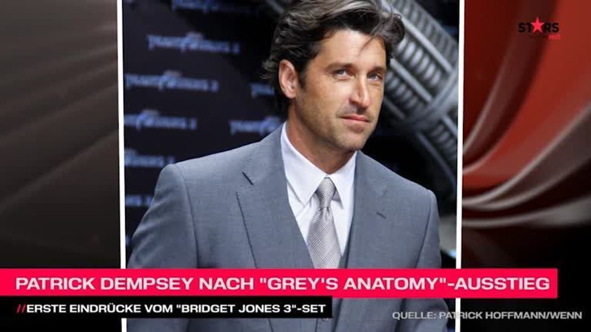 Patrick Dempsey bald auf der großen Leinwand