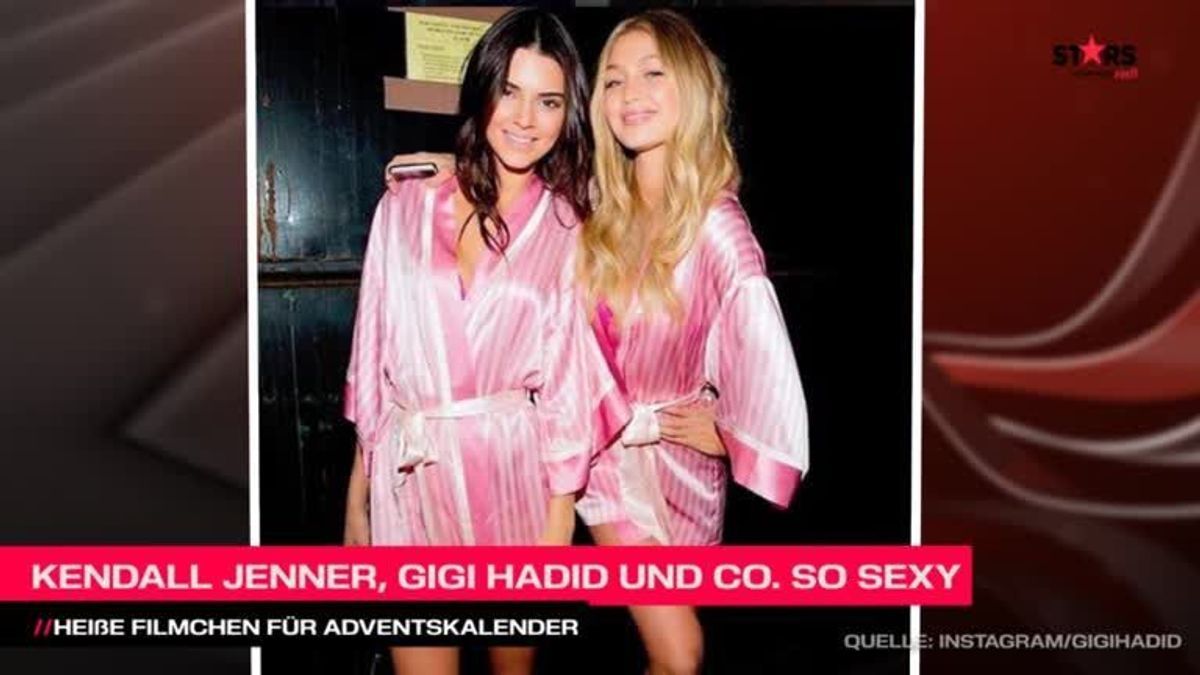 Kendall Jenner und Gigi Hadid: Jetzt kann Weihnachten kommen