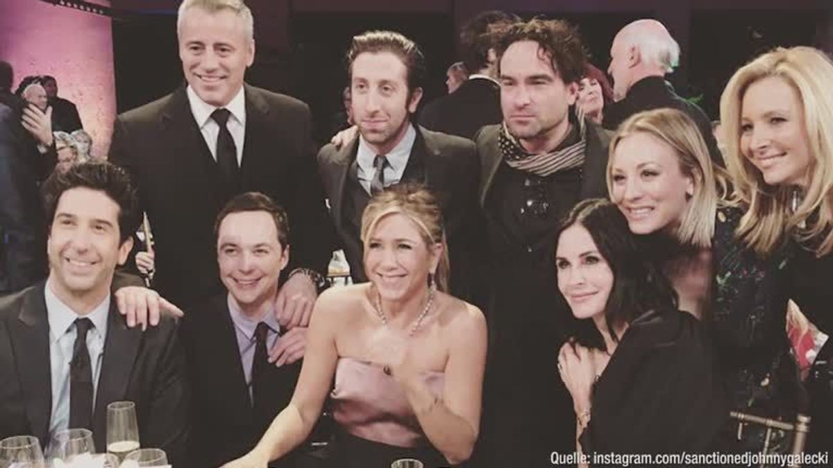 Friends und Big Bang Theory: Reunion