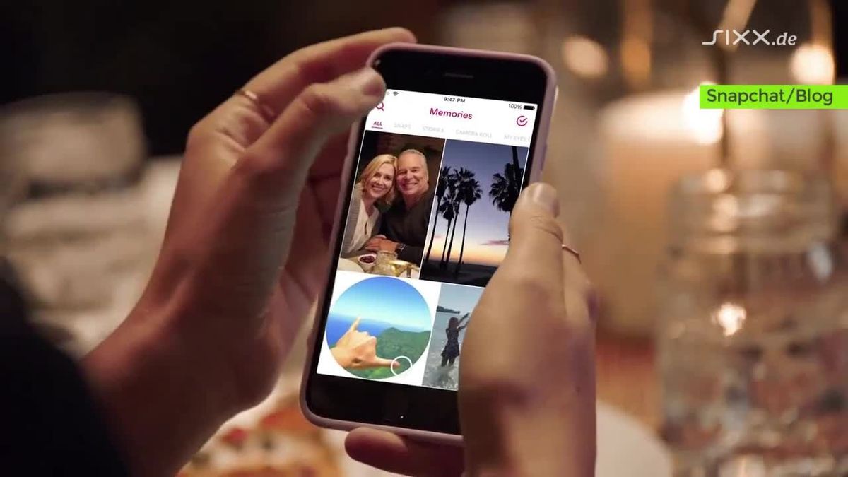 Snapchat hat jetzt ein Gedächtnis