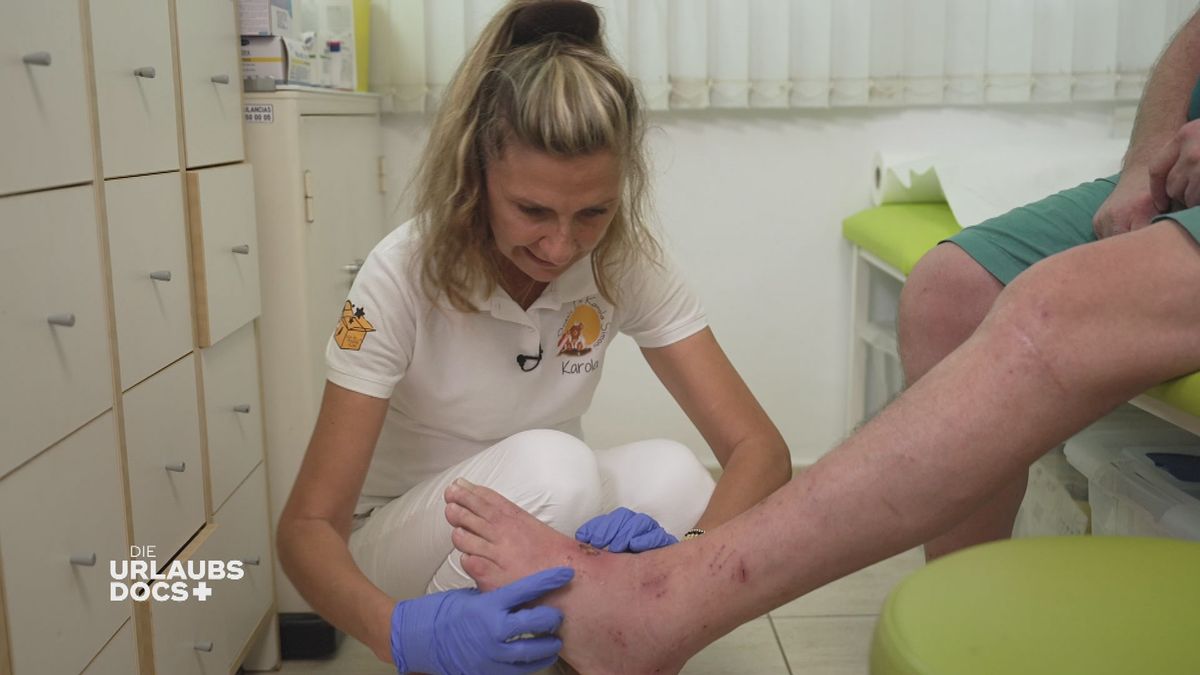 Fuerteventura: Entzündung am Fuß durch eine Blase