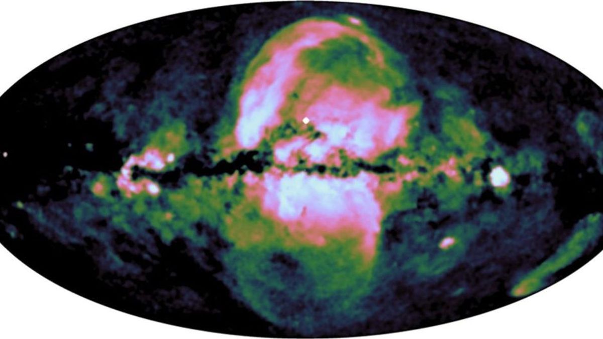 Mysteriöse Gasblase bei Milchstraße entdeckt