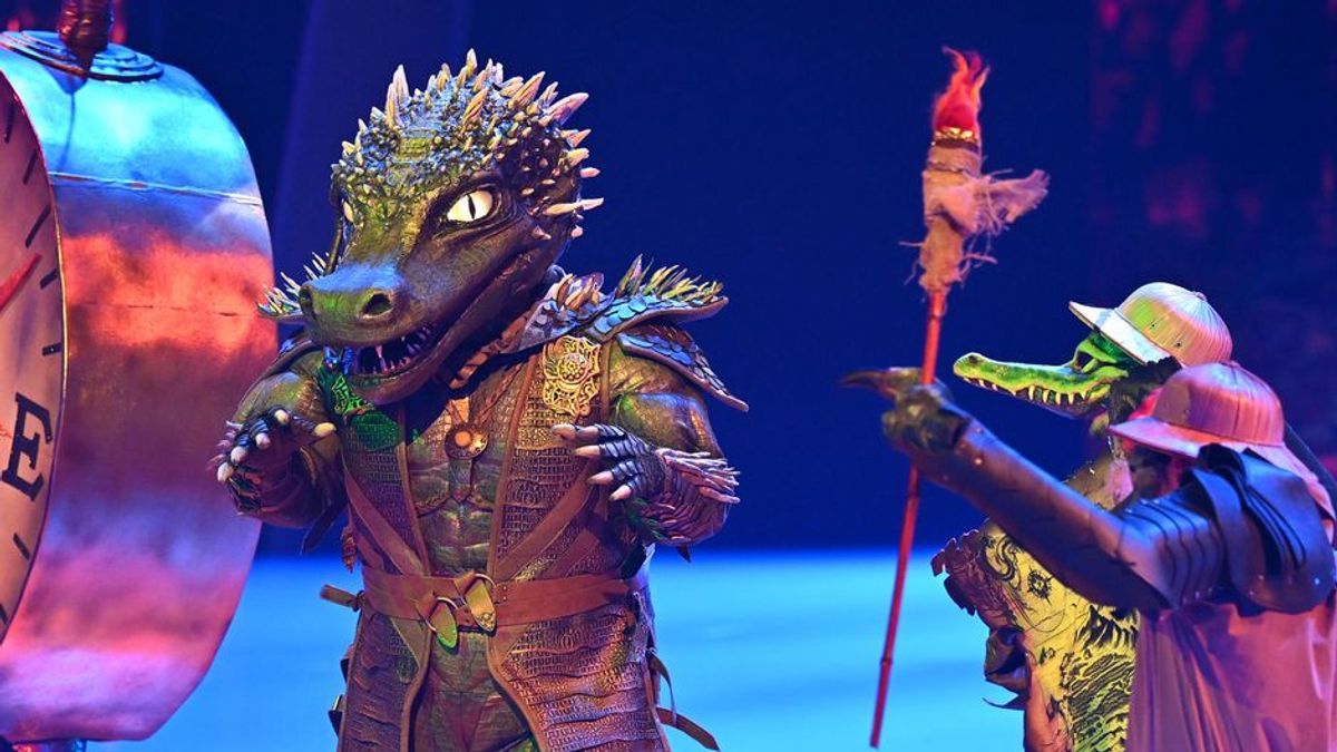 Kraftvolle Performance: Das Krokodil singt "Demons" von Imagine Dragons