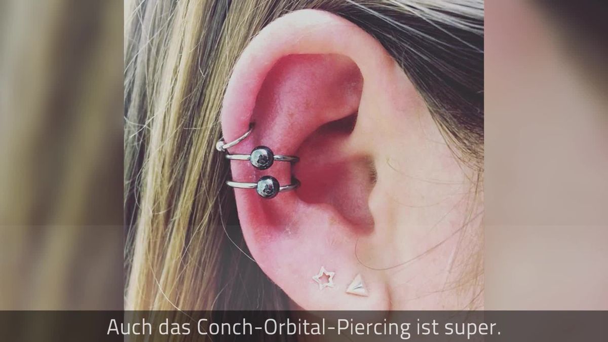 Orbital Piercing: Endlich mal ein Ohr-Piercing, das noch nicht jeder hat