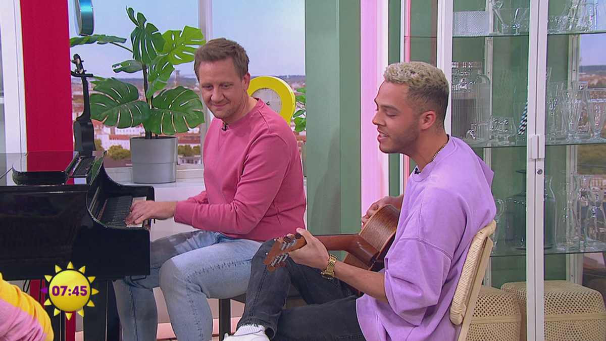 Malik Harris spielt „Rockstars“