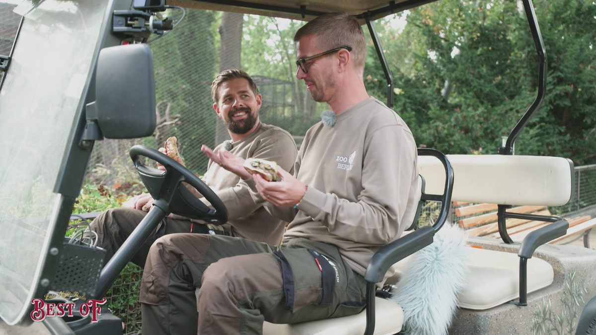 Platz 3: Joko & Klaas drehen eine Reportage im Zoo