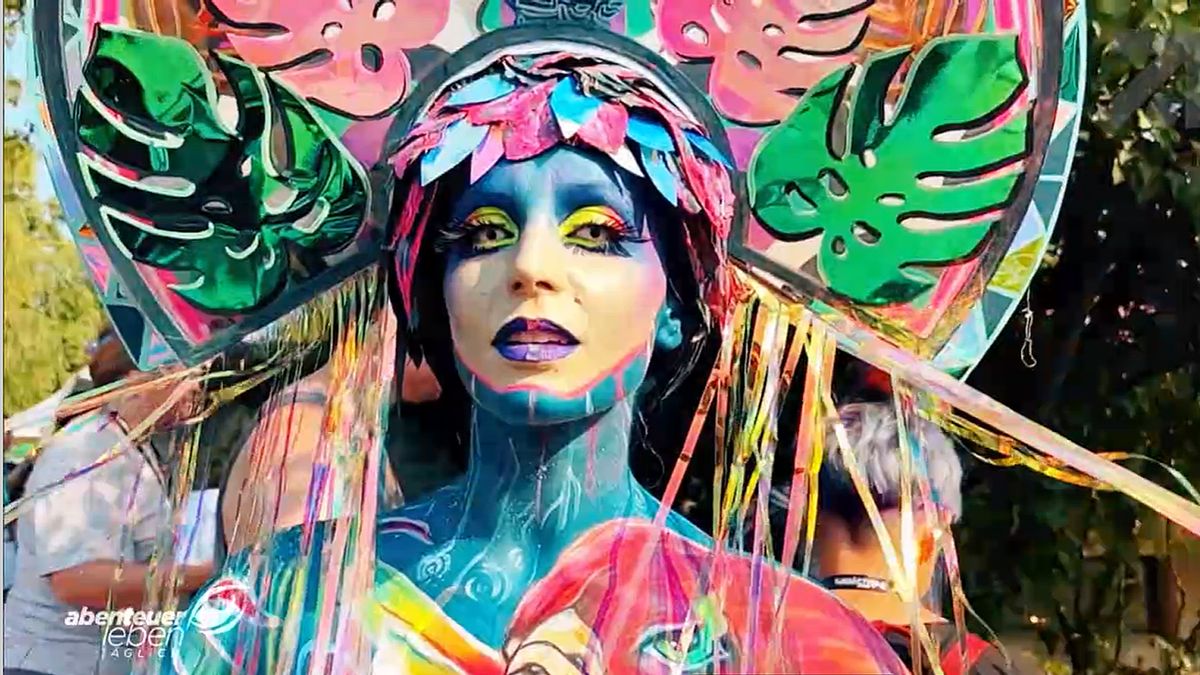 Bunt, schrill, extravagant: die Bodypainting Weltmeisterschaft 2022