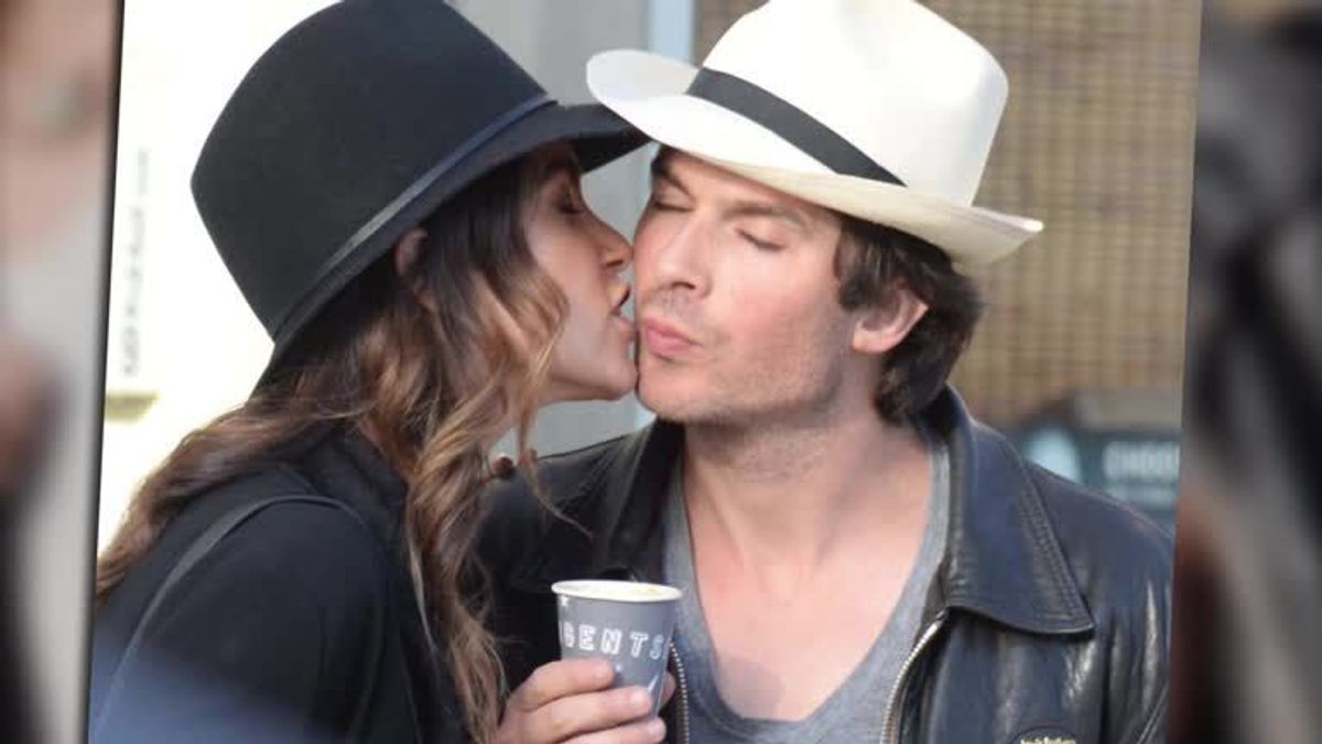 Ian Somerhalder und Nikki Reed beim Knutschen erwischt