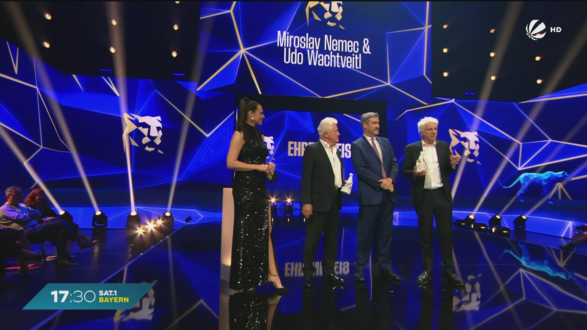 Stars, Sternchen und der Blaue Panther: Münchens Award-Nacht voller Glamour