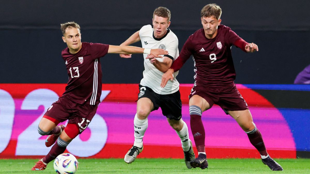 U21-EM-Quali: Deutschland - Lettland im Relive