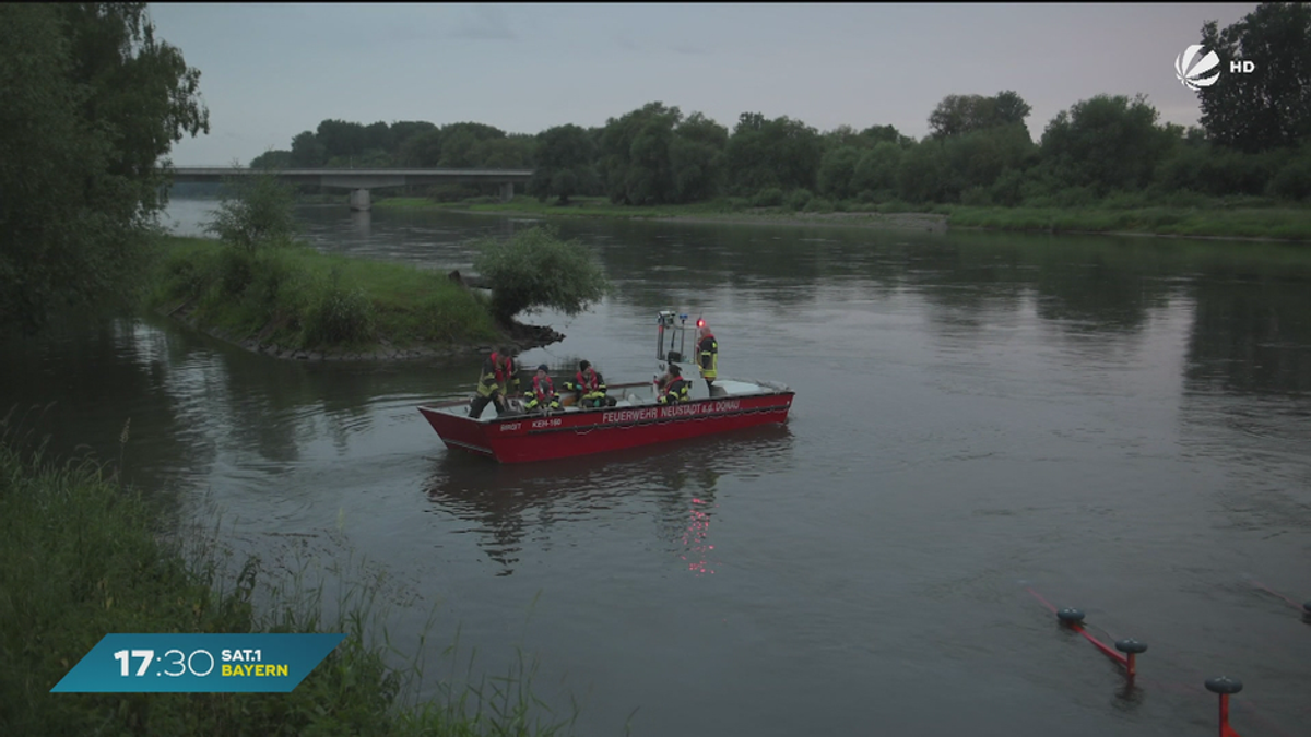 Ölfilm auf der Donau: Polizei ermittelt Ursache