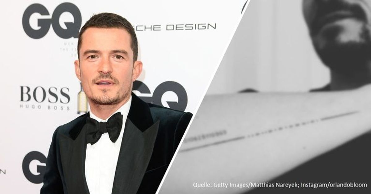 Tattoo-Fail: Orlando Bloom lässt sich Namen seines Sohnes tätowieren - mit Fehler!