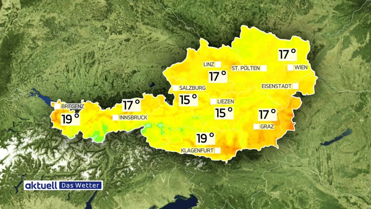 Aktuell: Das Wetter vom 11.08.2025
