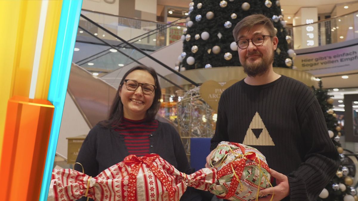 Können Frauen Geschenke besser einpacken als Männer?