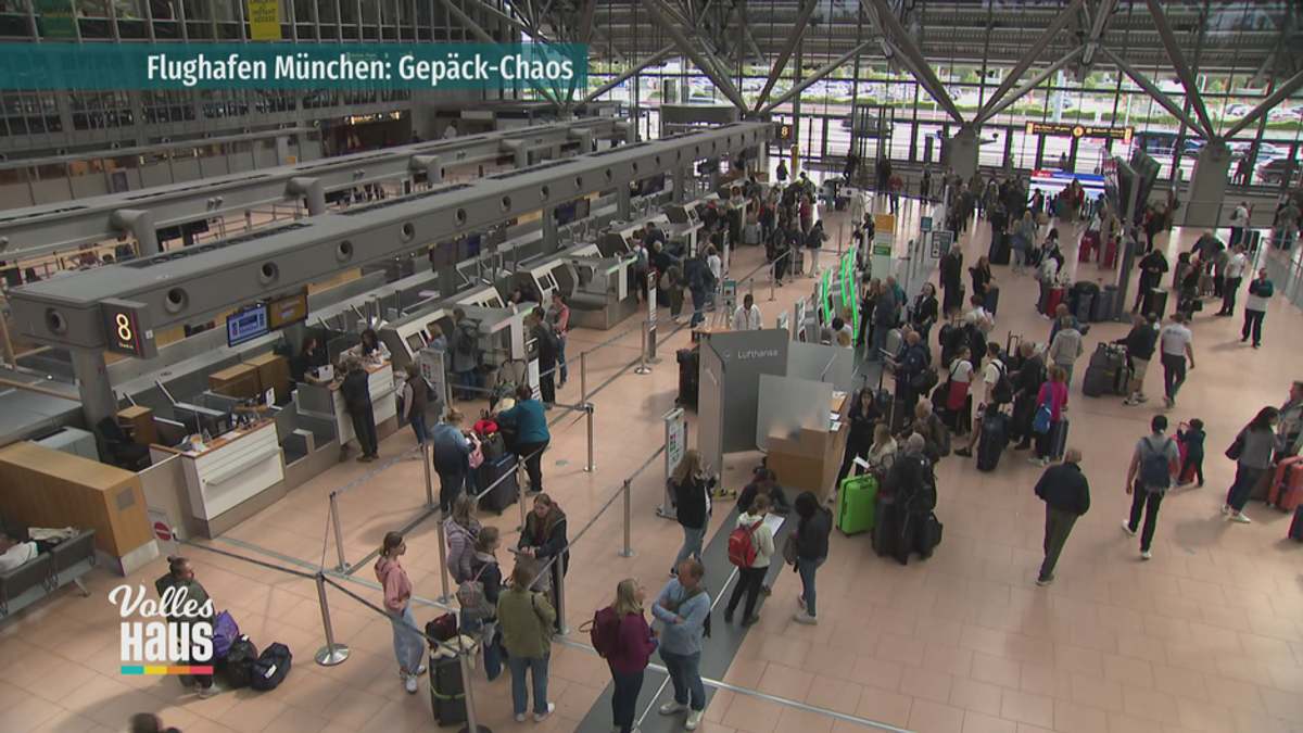 Flughafen München: Gepäck-Chaos