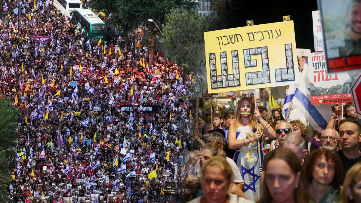 Massenproteste gegen Netanjahu in Israel