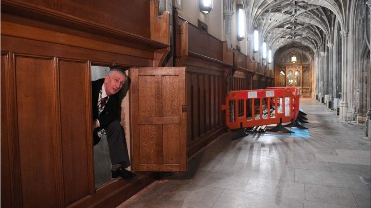 Aus dem 17. Jahrhundert: Geheimgang im Westminster Palast entdeckt