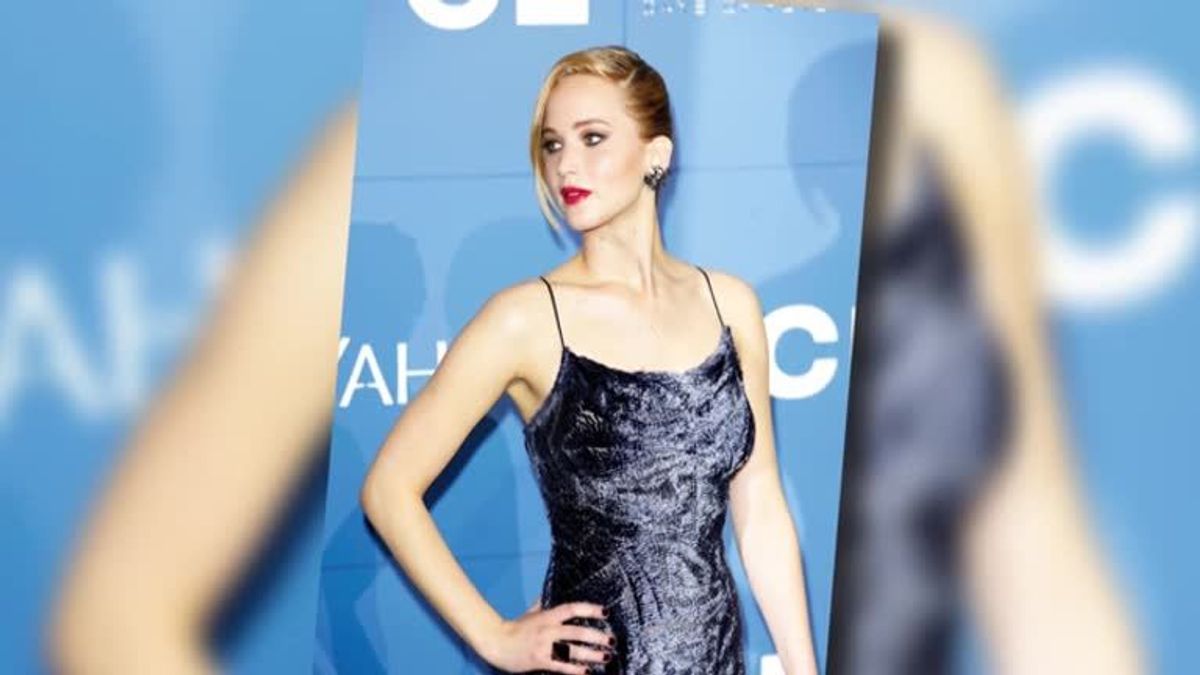 Jennifer Lawrence stolpert schon wieder auf X-Men-Weltpremiere