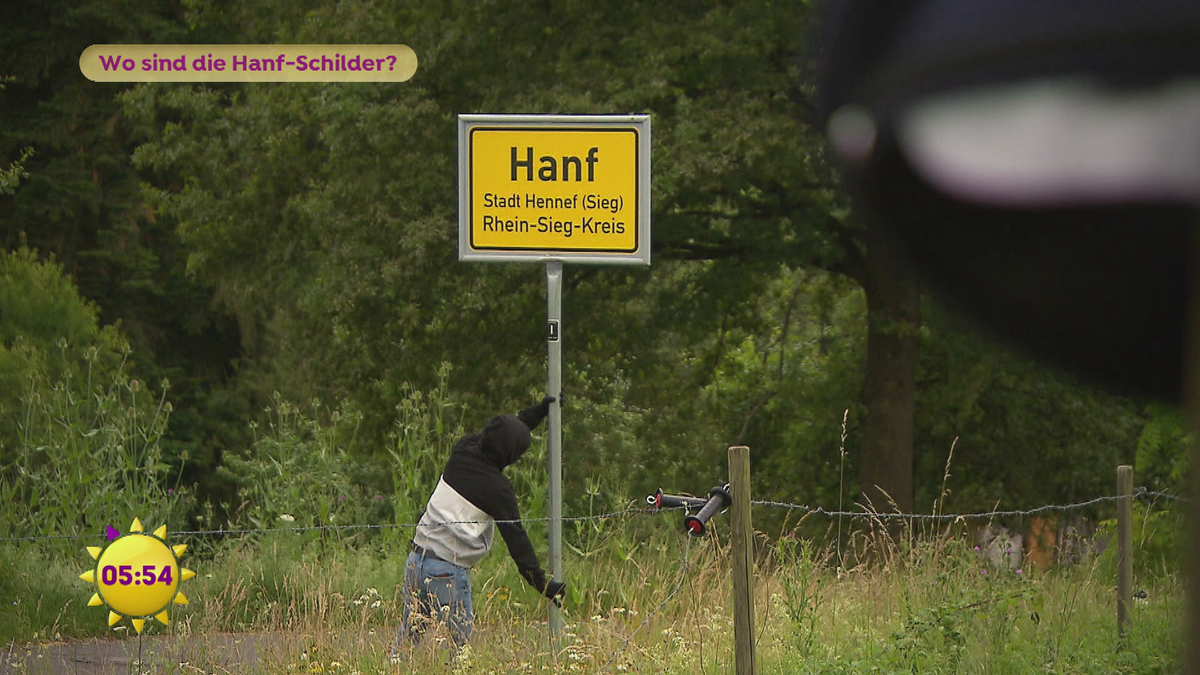 Wo sind die Hanf-Schilder?