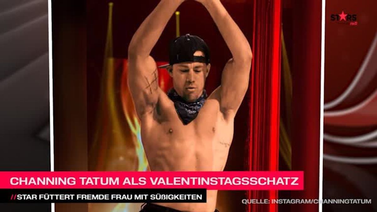 Channing Tatum als Valentinstagsschatz