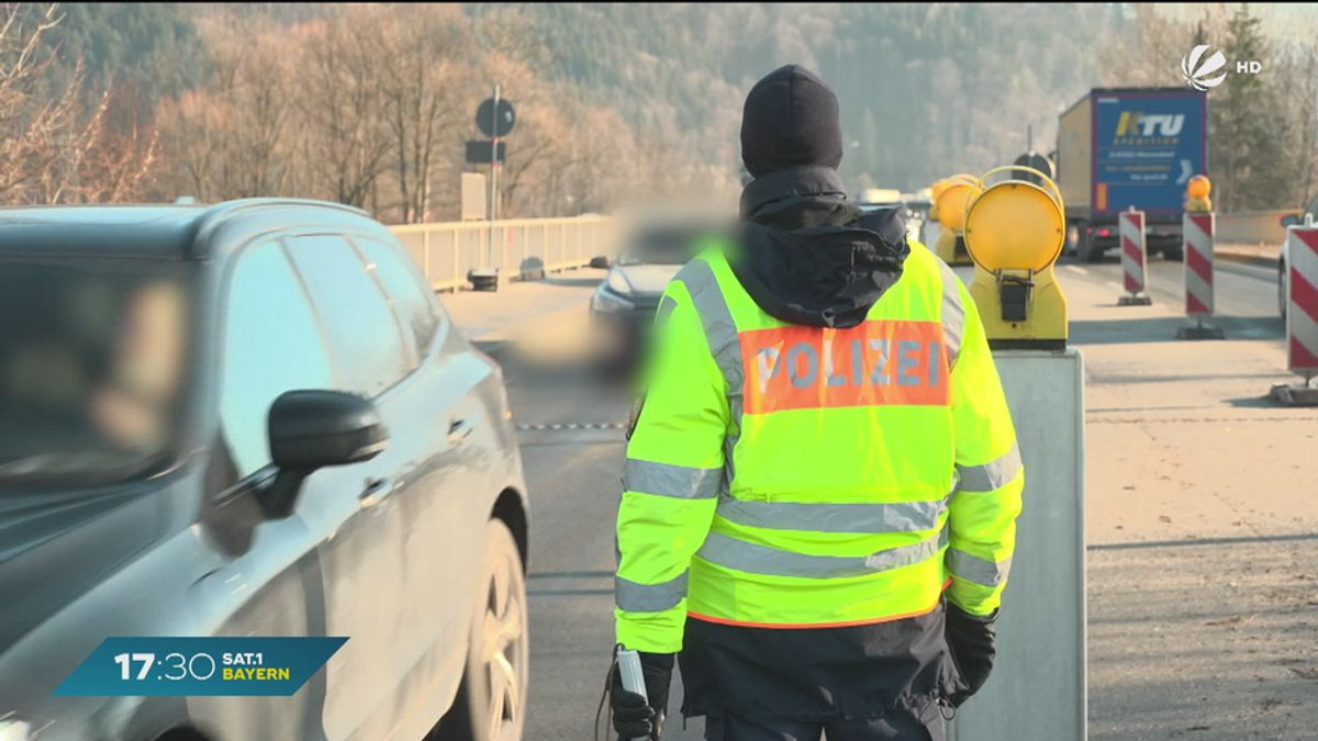 Weniger illegale Einreisen nach Bayern: Grenz-Kriminalität bleibt