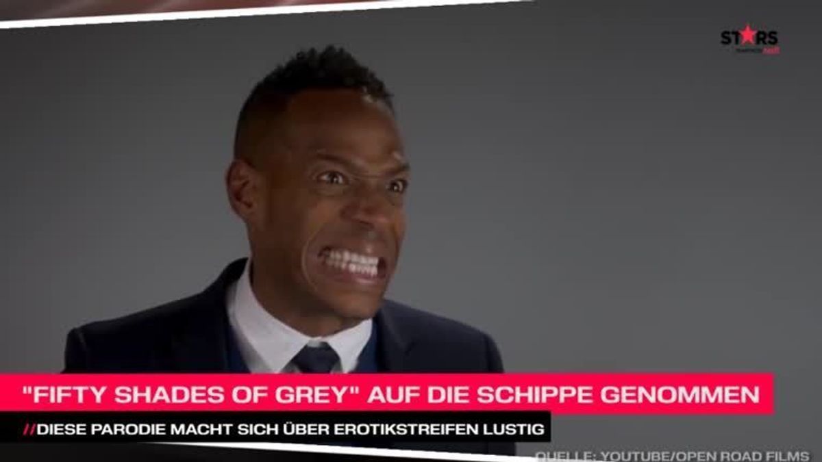 Hier wird "Fifty Shades of Grey" ordentlich aufs Korn genommen