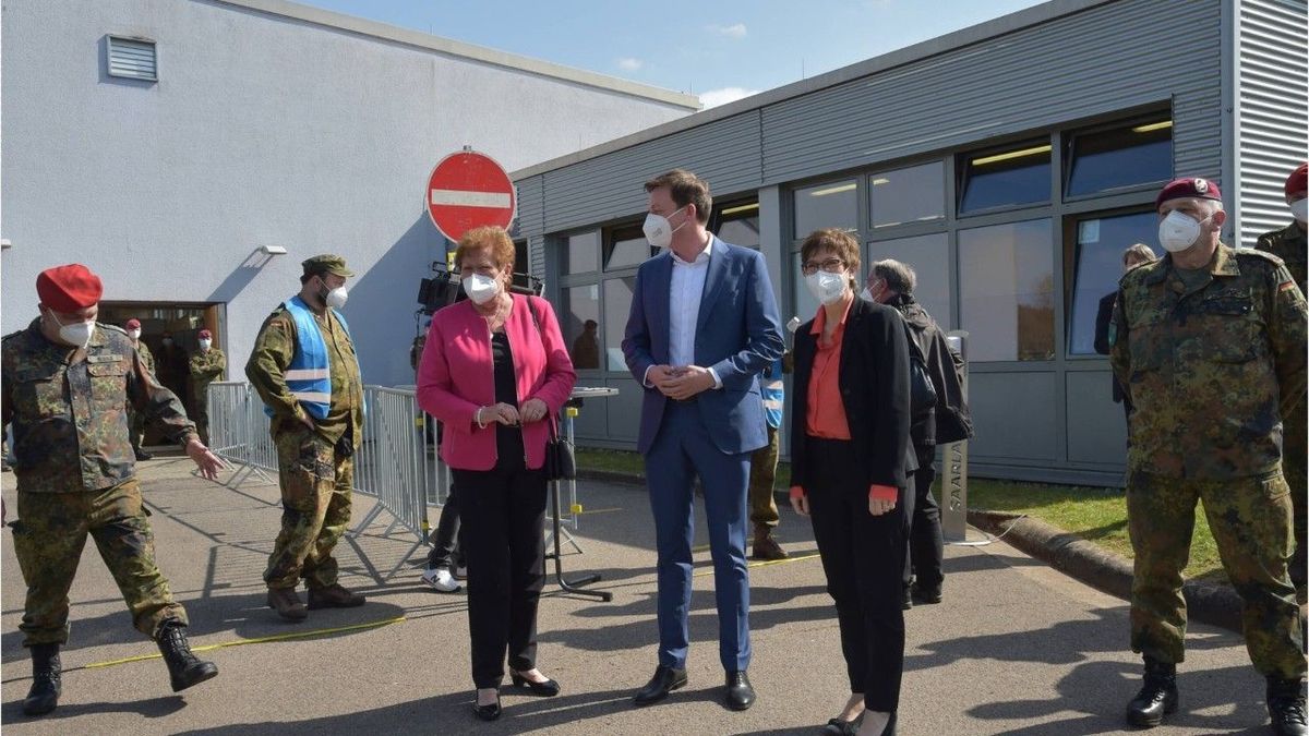 Corona: Erstes Bundeswehr-Impfzentrum arbeitet rund um die Uhr