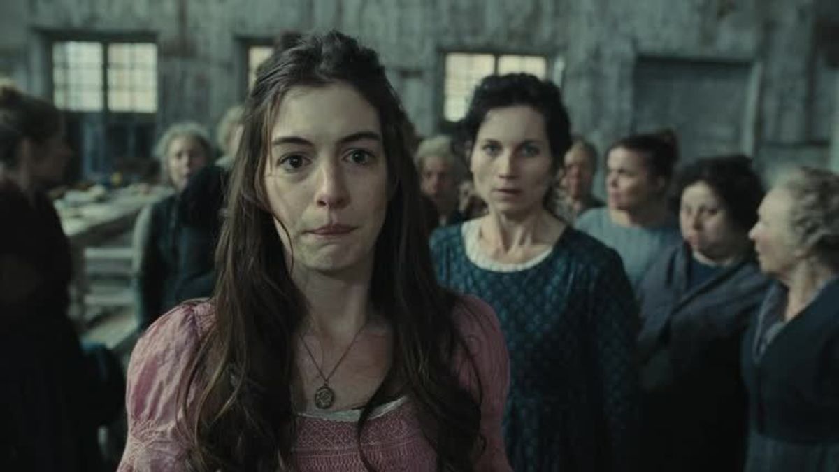 Anne Hathaway in Les Misérables