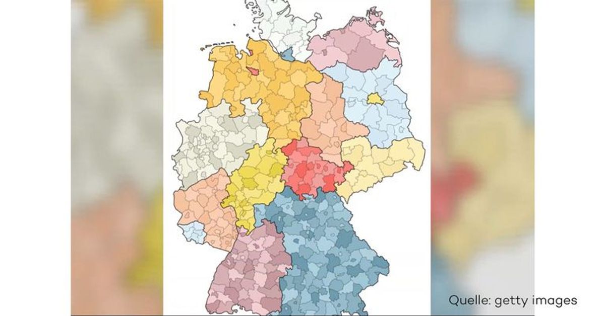 Quiz: Erkennen Sie diese deutschen Bundesländer von oben?