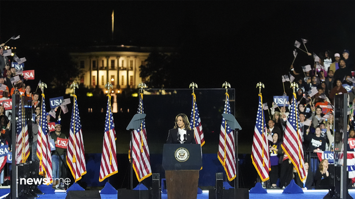 US-Präsidentschaftswahlen: Kamala Harris teilt in Washington gegen Trump aus