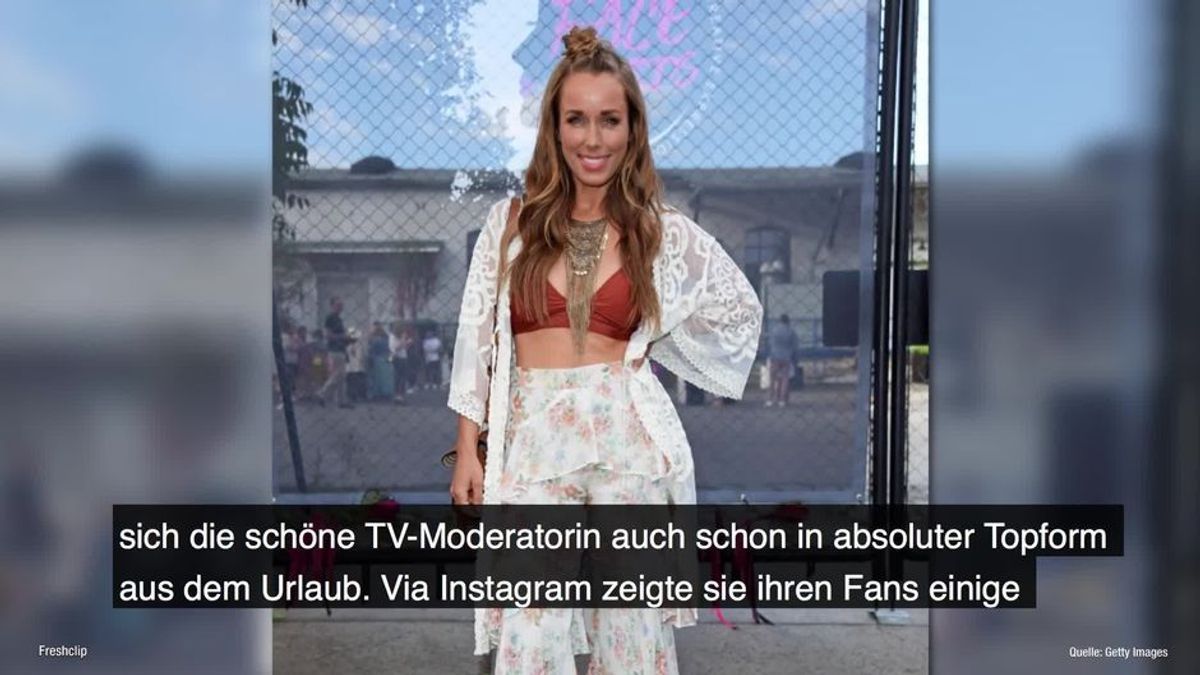 Annemarie Carpendale zeigt After-Baby-Body 3 Monate nach Geburt