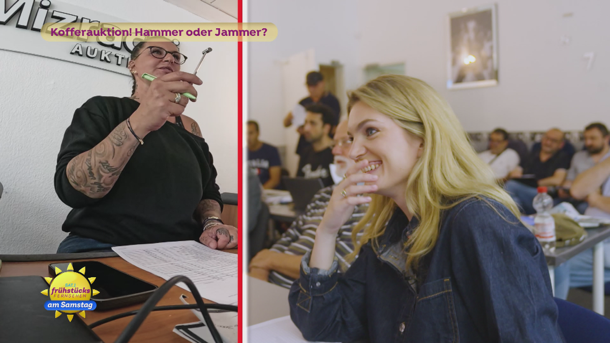 Kofferauktion: Hammer oder Jammer