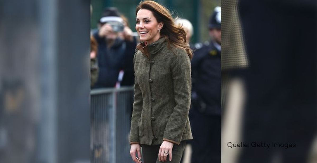 Herzogin Kate zeigt sich sexy in hautenger Hose