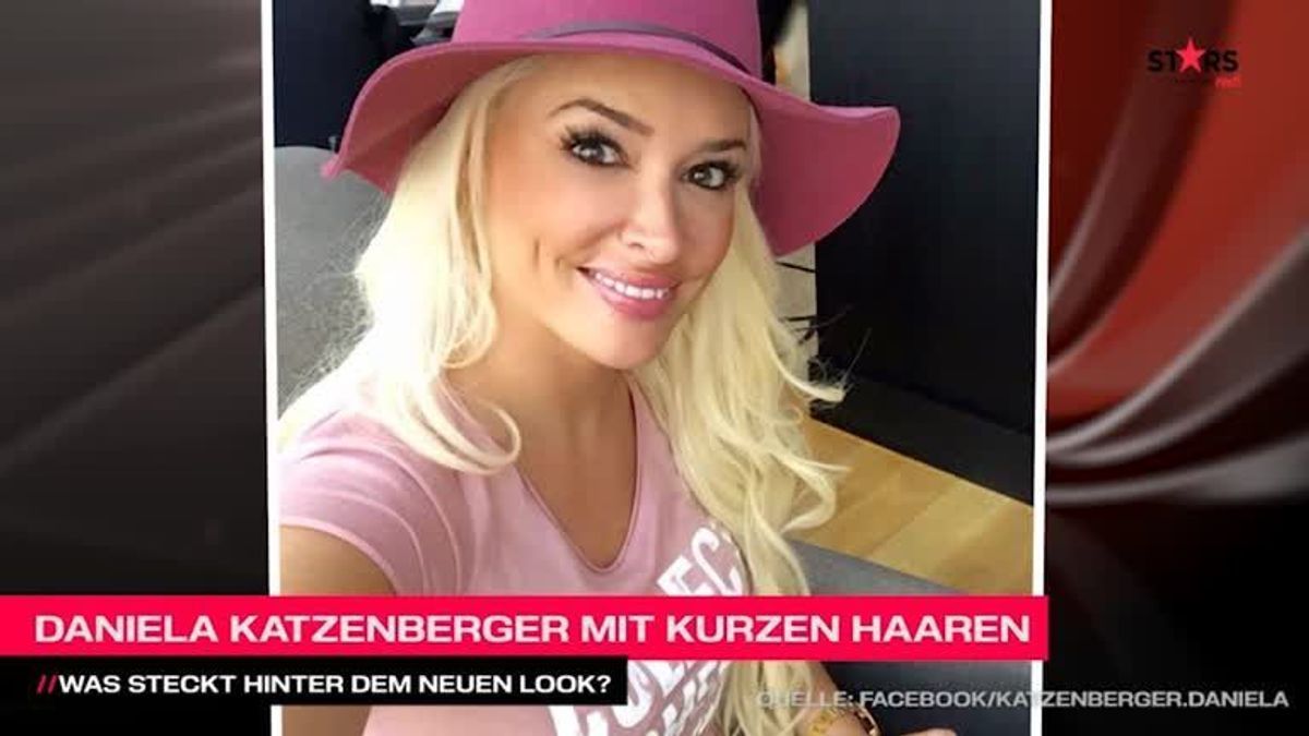 Krass! So sieht Daniela Katzenberger mit kurzen Haaren aus!